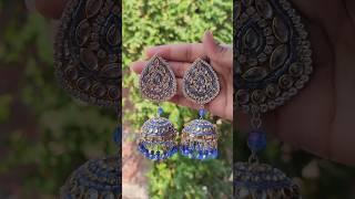 Diy Beautiful Kundan earrings ️| How to make kundan earrings at home #viral #craft #diy #earrings