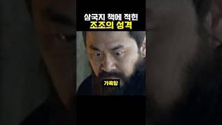삼국지 책에 적힌 조조의 성격 #이슈 #역사 #mbti