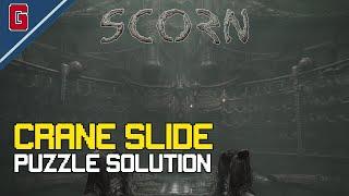 Scorn - Crane Slide Puzzle Solution : Act 1