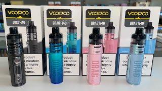 VOOPOO DRAG H40 REVIEW & UNBOXING !