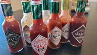 Tabasco Brand pepper sauces reviewed - secret one to