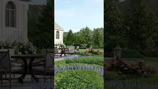Ландшафтный дизайн загородного дома