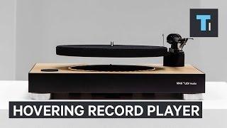 Turntable by MAG-LEV plays records in mid-air