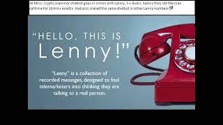 30 mins Crypto scammer chatbot Vs Lenny