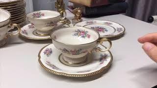 Castlton china Rose 빈티지찻잔 앤틱 커피잔 vintage antique china 홈카페 캐슬턴로즈 빈티지그릇