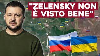 VOLONTARIO ITALIANO in COLLEGAMENTO dall' UCRAINA : "ZELENSKY NON È VISTO BENE"