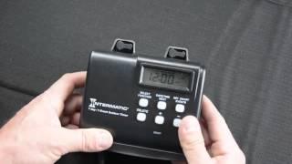 Intermatic HB880R Landscape Lighting Timer Tutorial