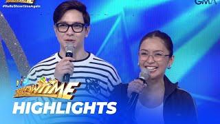 It's Showtime: Hello, Love, Again stars Alden at Kathryn, bumisita sa ‘It’s Showtime’!