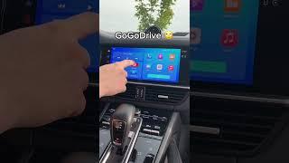 GoGoDrive adapter allows you to watch Netflix & YouTube in the car ! #car #youtube #netflix #carplay