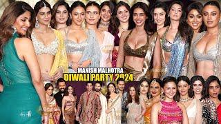 UNCUT - Manish Malhotra GRAND Star-Studded Diwali Party 2024 | Alia,Shilpa,Sid-Kiara,Kriti.Kajol