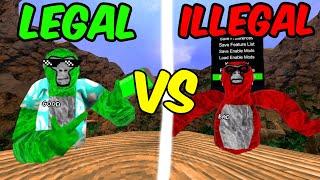 Gorilla Tag | LEGAL MODS VS ILLEGAL MODS (part 2)