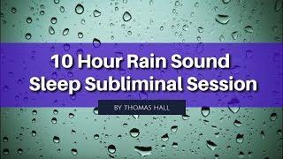 Stop Worrying & Stay Positive - (10 Hour) Rain Sound - Subliminal - By Minds in Unison