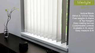 Lifestyle blinds made to measure Vertical Blinds