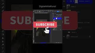 Glowing Effect In Photoshop || Short Photoshop Tutorial #photoshopshorts