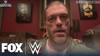 Edge on his return, WrestleMania 36, current state of WWE | WWE BACKSTAGE | WWE ON FOX