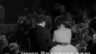 Elizabeth Taylor winning her first Oscar for "Butterfield 8"