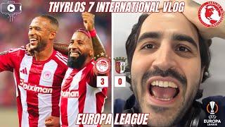 VLOG | OLYMPIACOS vs BRAGA 3-0 | OLYMPIACOS ARE BACK !!!