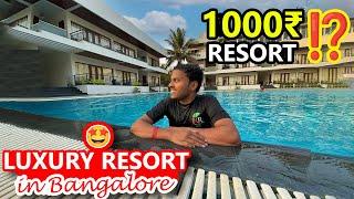 1000₹ Budget Friendly Resort  Unlimited FOOD, Games - Luxury Resort Bangalore - RR Retreat