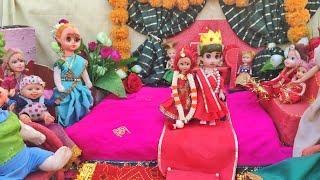 Barbie Doll All Day Routine In Indian Village/Radha Ki Kahani Part -193/Barbie Doll Bedtime Story||