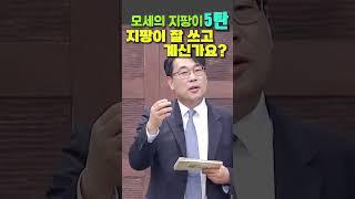 모세의 지팡이 5탄- 지팡이 잘 쓰고 계신가요?