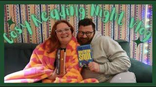 Cosy Reading Night Vlog | Bookshop Day | Lauren and the Books