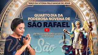 TERÇO DA VITÓRIA PELO SANGUE DE JESUS | NOVENA DE SÃO RAFAEL ARCANJO | 4° DIA | 17/10/2024, às 20h30