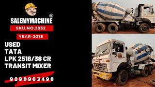 USED TATA 10 WHEELER TRANSIT MIXER FOR SALE l USED CONSTRUCTION EQUIPMENT FOR SALE l SALEMYMACHINE