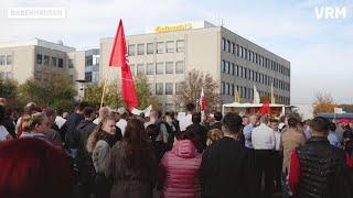 Babenhausen: Demo gegen Entlassungen bei Continental