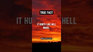 Hurts like hell when... #shorts #hunarfacts