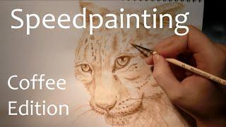 Speedpainting: Kaffeekatze