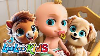 Johny Johny Yes Papa With Animals | Animal Song | Nursery Rhymes & Kids Songs - LooLoo Kids