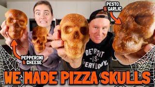 We made Pizza Skulls for Halloween 2023. 