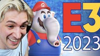 xQc Reacts to Dunkey's E3 2023