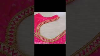 Blouse lace design cutting and stitching #shorts #shortsvideo #rohinifashion