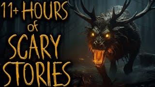 84 SCARY STORIES TOLD IN THE RAIN (COMPILATION) | PARK RANGER, SKINWALKER, DEEP WOODS, NATIONAL PARK