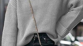 TURTLENECK KNITWEAR OVERSIZED SWEATER