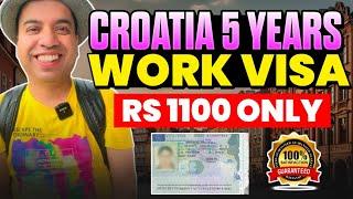 Croatia work Permit | Croatia work visa | Jobs in Croatia | Croatia work Permit