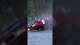 EPIC VOLVO 240 RALLY CRASH!  Car Flips 6 Times in Crazy Rally Accident