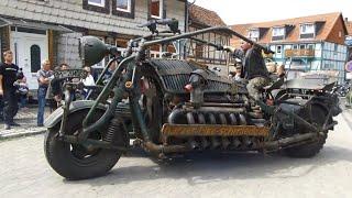 6 AMAZING Custom Cars & Bike That Powered by TANK ENGINE 