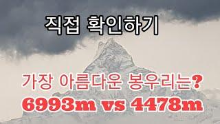 산악미 결승전/히말라야의 마차푸차레 vs 알프스의 마터호른