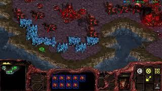 Starcraft: 1 Zerg vs 7 Random Computers