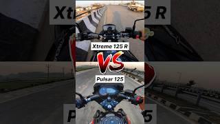 Hero Xtreme 125R VS Bajaj Pulsar 125  #shorts #xtreme125r