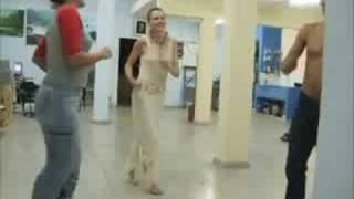 russian girl dancing salsa