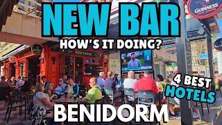 How is Benidorm's NEW Bar Doing? - 4 BEST Hotels in Av. Severo Ochoa (Red Door)