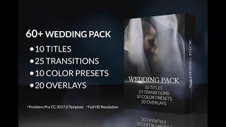 60+ Wedding Pack for Adobe Premiere Pro - Free Download