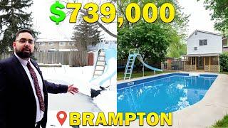 Wow! Lowest Priced House in Brampton with a Swimming Pool