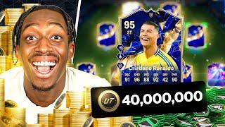 I BUILT A 40M COIN TEAM AROUND TOTY RONALDO!  MMT