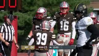 Brown vs Bryant - FB Highlights