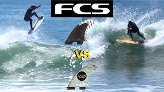 The best surfboard fins for small waves! FCSII Reactor vs Haydenshapes Hayden Cox #surf #surfing