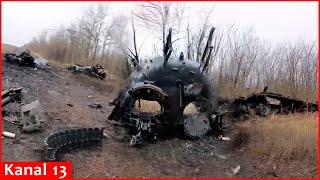 Footage of Russian equipment destroyed by "Himars" in Zaporizhzhia: Each one burned to ashes